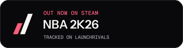 Dark launch badge for NBA 2K26