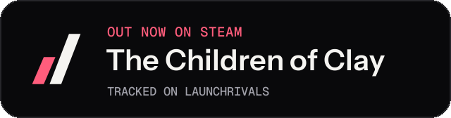 Dark launch badge for The Children of Clay