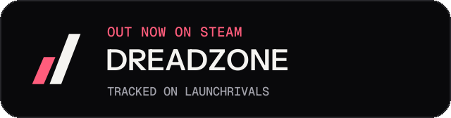 Dark launch badge for DREADZONE
