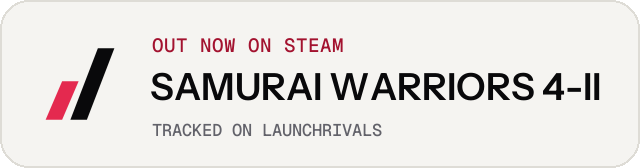Light launch badge for SAMURAI WARRIORS 4-II