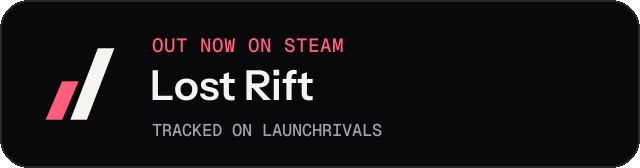 Dark launch badge for Lost Rift