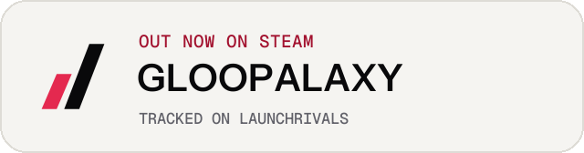 Light launch badge for GLOOPALAXY