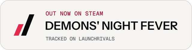 Light launch badge for DEMONS' NIGHT FEVER