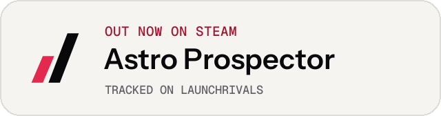 Light launch badge for Astro Prospector