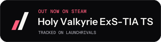 Dark launch badge for Holy Valkyrie ExS-TIA TS