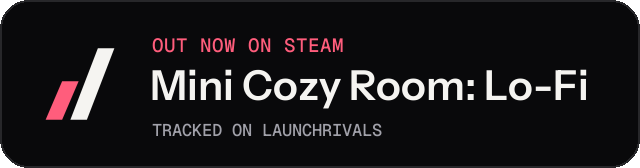 Dark launch badge for Mini Cozy Room: Lo-Fi