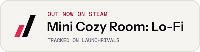 Light launch badge for Mini Cozy Room: Lo-Fi