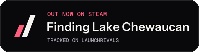 Dark launch badge for Finding Lake Chewaucan