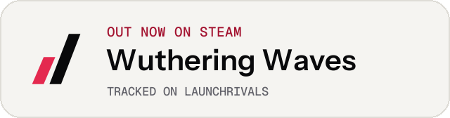 Light launch badge for Wuthering Waves