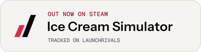 Light launch badge for Ice Cream Simulator