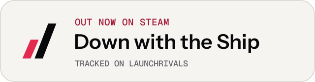 Light launch badge for Down with the Ship