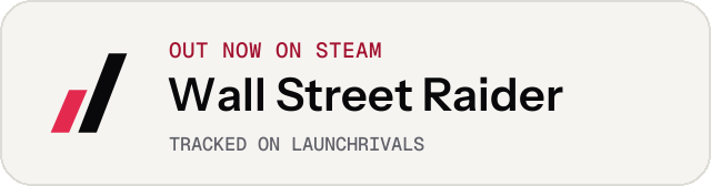Light launch badge for Wall Street Raider