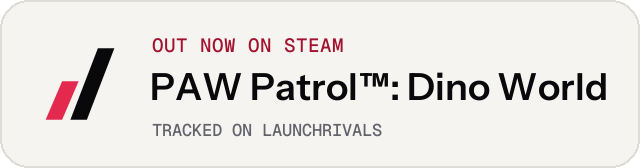 Light launch badge for PAW Patrol™: Dino World