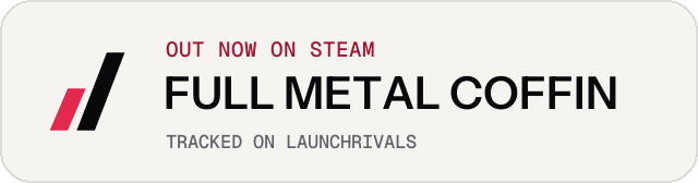 Light launch badge for FULL METAL COFFIN