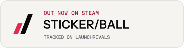 Light launch badge for STICKER/BALL
