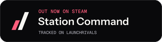 Dark launch badge for Station Command