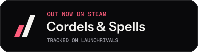 Dark launch badge for Cordels & Spells