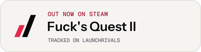 Light launch badge for Fuck's Quest II