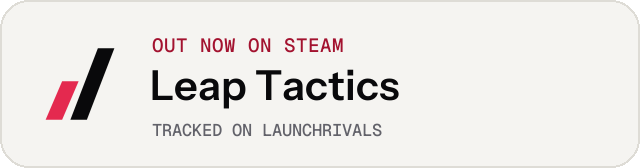 Light launch badge for Leap Tactics
