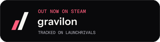 Dark launch badge for gravilon
