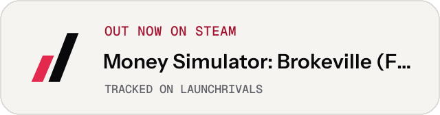 Light launch badge for Money Simulator: Brokeville (Free Prologue)