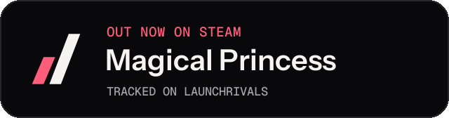 Dark launch badge for Magical Princess