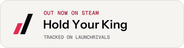 Light launch badge for Hold Your King