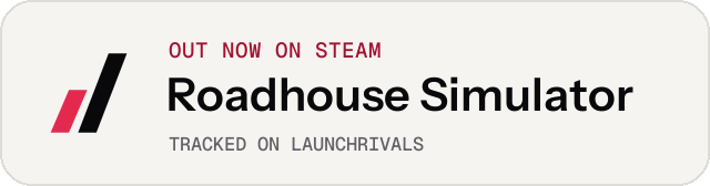 Light launch badge for Roadhouse Simulator