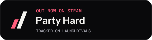 Dark launch badge for Party Hard
