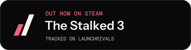 Dark launch badge for The Stalked 3