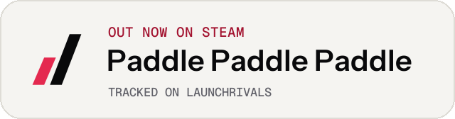 Light launch badge for Paddle Paddle Paddle