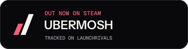 Dark launch badge for UBERMOSH