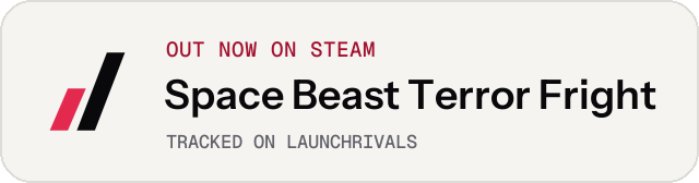 Light launch badge for Space Beast Terror Fright