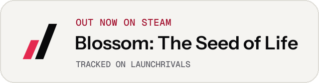 Light launch badge for Blossom: The Seed of Life