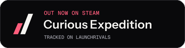 Dark launch badge for Curious Expedition