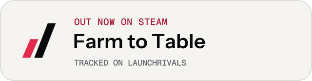 Light launch badge for Farm to Table