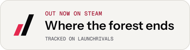 Light launch badge for Where the forest ends