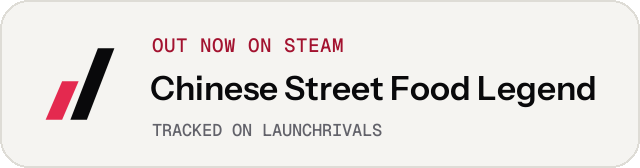 Light launch badge for Chinese Street Food Legend