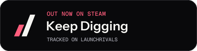 Dark launch badge for Keep Digging