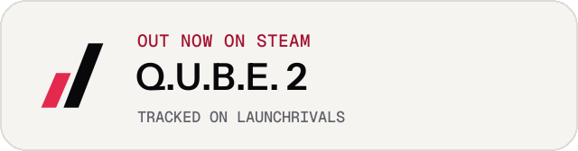 Light launch badge for Q.U.B.E. 2