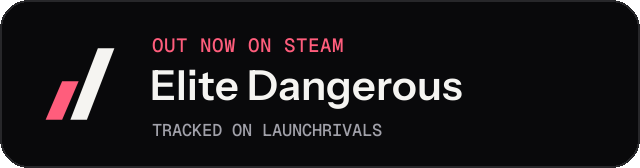 Dark launch badge for Elite Dangerous