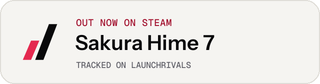 Light launch badge for Sakura Hime 7