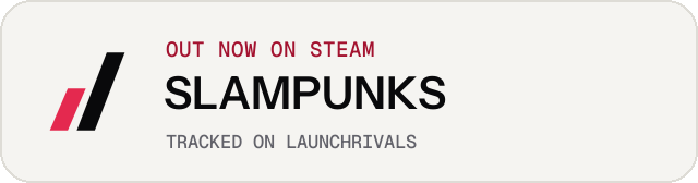Light launch badge for SLAMPUNKS