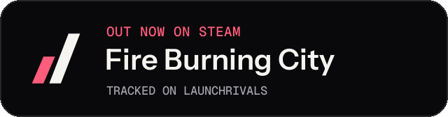 Dark launch badge for Fire Burning City
