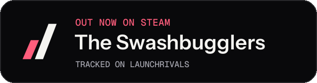 Dark launch badge for The Swashbugglers