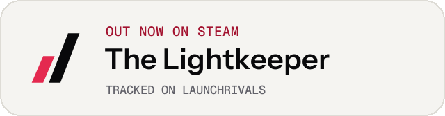 Light launch badge for The Lightkeeper