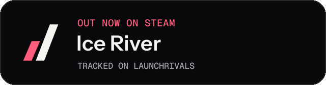 Dark launch badge for Ice River