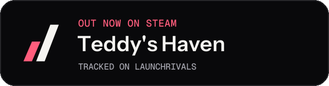 Dark launch badge for Teddy's Haven