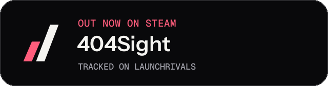 Dark launch badge for 404Sight