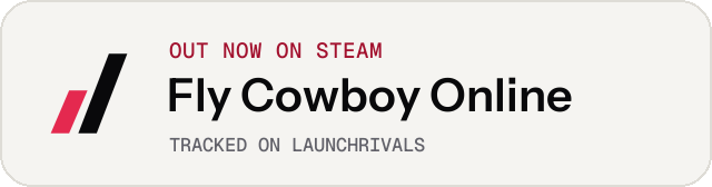 Light launch badge for Fly Cowboy Online